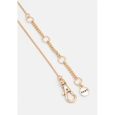 DKNY 16" COIN PENDANT - Necklace - gold-coloured