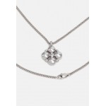 Dyrberg/Kern MAUDE NECKLACE - Necklace - crystal/silver-coloured/silver-coloured