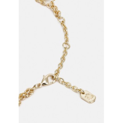 Lauren Ralph Lauren CHAIN MULTIROW - Necklace - gold-coloured/white/gold-coloured