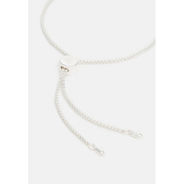 Lauren Ralph Lauren OVAL SLIDER - Necklace - two tone/silver-coloured