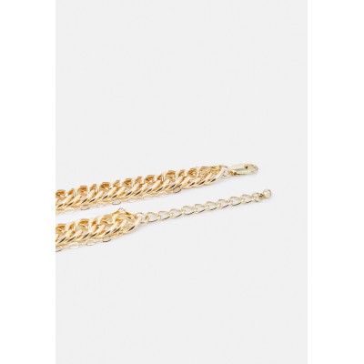 Pieces PCDRAGGI COMBI NECKLACE - Necklace - gold-coloured