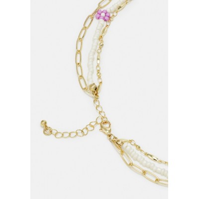 Pieces PCGIORGIA COMBI NECKLACE - Necklace - gold-coloured/multi/gold-coloured