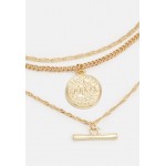 Pieces PCHANNI COMBI NECKLACE - Necklace - gold-coloured