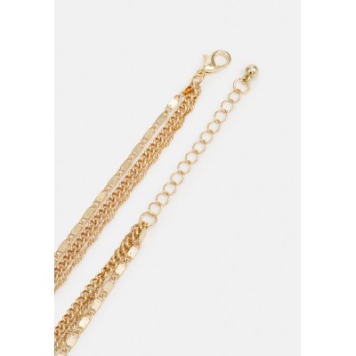 Pieces PCHANNI COMBI NECKLACE - Necklace - gold-coloured