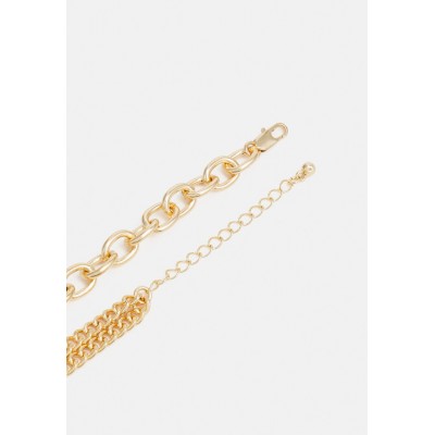 Pieces PCLAUREL COMBI NECKLACE - Necklace - gold-coloured