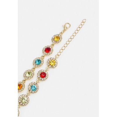 Pieces PCTIANA NECKLACE - Necklace - gold-coloured/multi/gold-coloured
