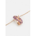 Swarovski TWIST PENDANT ROWS - Necklace - fancy purple/rose gold-coloured