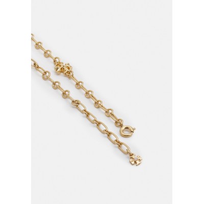 Tory Burch ROXANNE CHAIN DELICATE NECKLACE - Necklace - rolled gold-coloured/gold-coloured