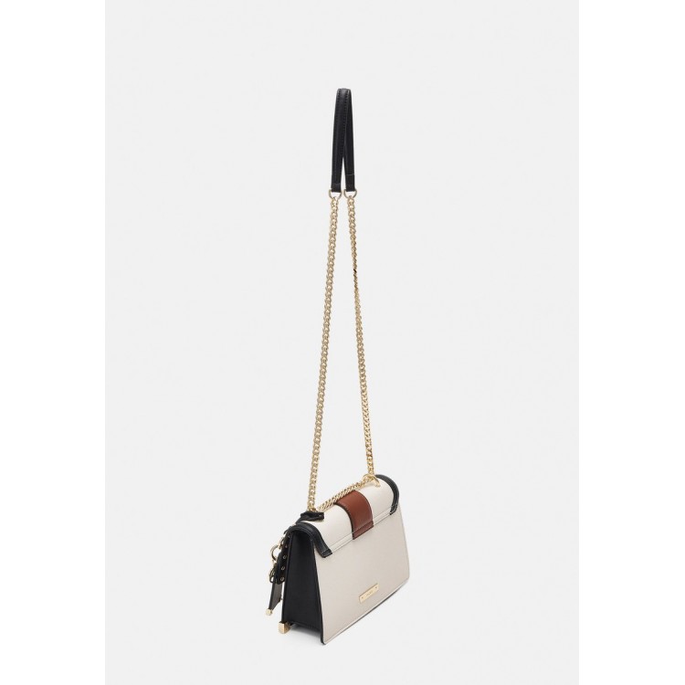 ALDO ALANDERIEL - Handbag - bone/black/tan combo/off-white