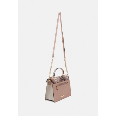 ALDO CLAIRLEIA - Handbag - pink/gold-coloured/taupe