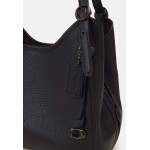 Coach PEBBLE ARCHIVAL EDIE - Handbag - black
