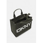 DKNY EMILEE TOTE - Handbag - military green/silver/green