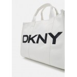 DKNY EMILEE TOTE - Handbag - white/black/white