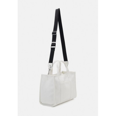 DKNY EMILEE TOTE - Handbag - white/black/white