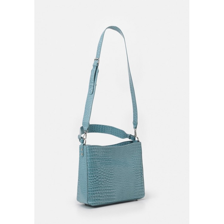 HVISK AMBLE CROCO - Handbag - baby blue/blue