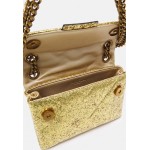 Kurt Geiger London GLITTER MINI KENSINGTON - Handbag - gold-coloured