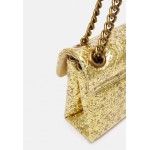 Kurt Geiger London GLITTER MINI KENSINGTON - Handbag - gold-coloured