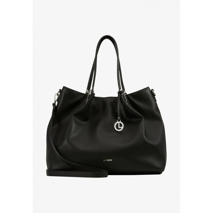 L.CREDI EBONY - Handbag - schwarz/black