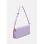 Versace Jeans Couture SAFFIANO LOCK SHOULDER BAG - Handbag - lavander/lilac
