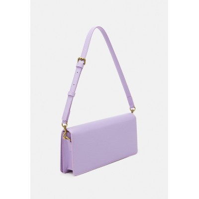 Versace Jeans Couture SAFFIANO LOCK SHOULDER BAG - Handbag - lavander/lilac