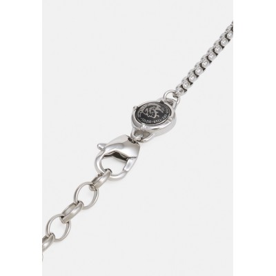 Diesel DOUBLE DOGTAGS - Necklace - silver-coloured
