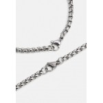 Icon Brand BOX CHAIN SET - Necklace - silver-coloured