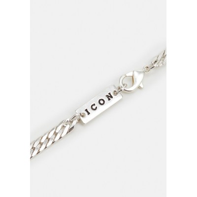Icon Brand DESERT COMRADE FLAT SNAKE CHAIN NECKLACE - Necklace - silver-coloured