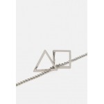 Icon Brand GEO PENDANT NECKLACE - Necklace - silver-coloured
