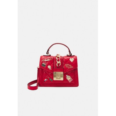 ALDO LOVELLA - Handbag - red with light gold/red