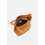 Coccinelle LEA SUEDE - Handbag - caramel/brown