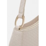 Forever New KAIA BAGUETTE BAG - Handbag - ivory weave/off-white