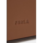 Furla NARCISO TOTE - Handbag - cognac/perla/nero/cognac