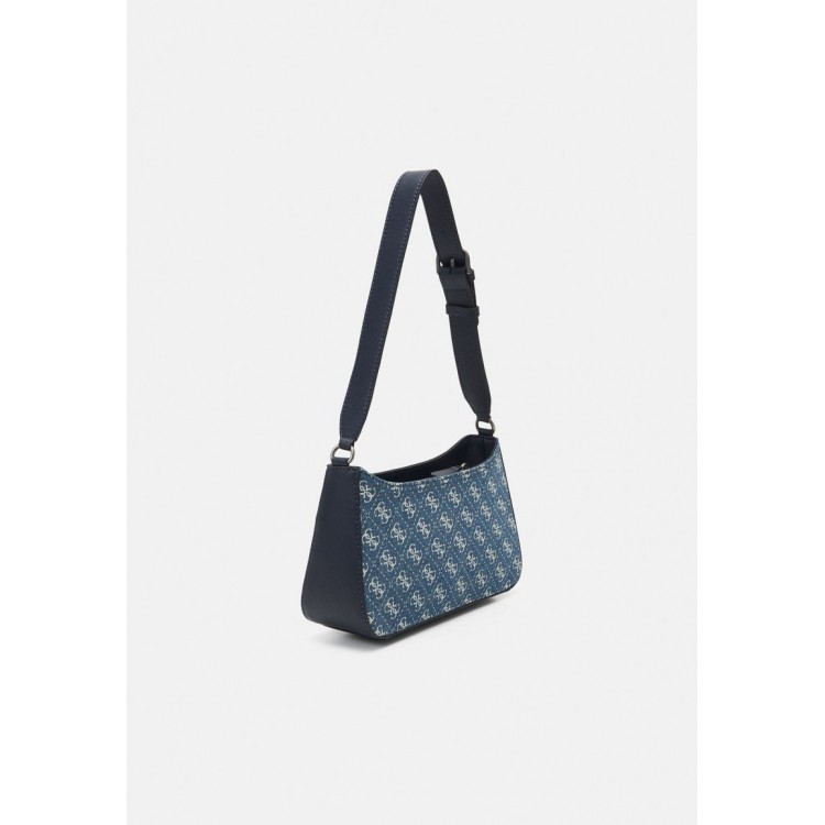 Guess NOELLE SHOULDER BAG - Handbag - denim/blue