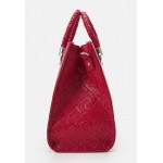 LIU JO SATCHEL DOUBLE ZIP - Handbag - ciliegia/red
