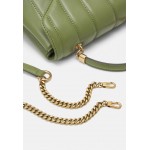 Tory Burch KIRA SMALL HANDLE SATCHEL - Handbag - daphne/rolled gold-coloured/gold-coloured
