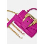 Versace Jeans Couture GRANA BUCKLE DISCO BAG - Handbag - paradise/pink