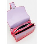 Versace Jeans Couture PATENT DEGRADE SHOULDER - Handbag - lilac/red/lilac