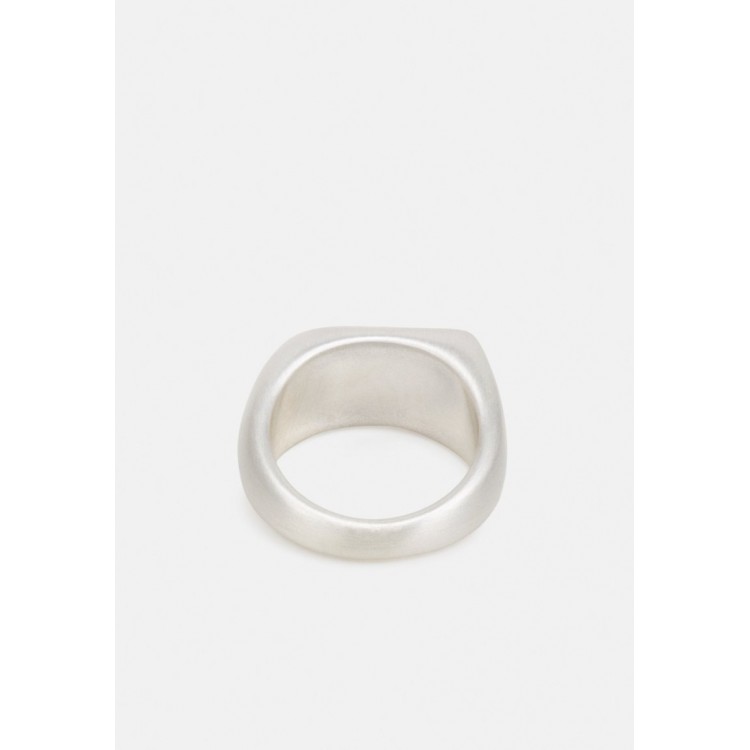Icon Brand ASSYMETRIC SIGNET - Ring - silver-coloured