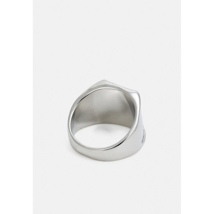 Icon Brand VAR CITY RECTANGLE SIGNET - Ring - silver-coloured