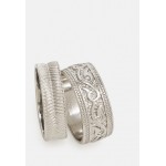 River Island 2 PACK - Ring - silver-coloured