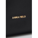 Anna Field LEATHER - Tote bag - black