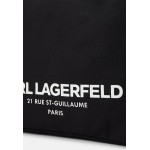 KARL LAGERFELD EXCLUSIVE LOGO TOTE - Tote bag - black