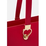 Love Moschino KNOT HARDWARE SHOPPER - Tote bag - rosso/red