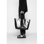 Marni TRIBECA SHOPPING BAG UNISEX - Tote bag - black/royal/black