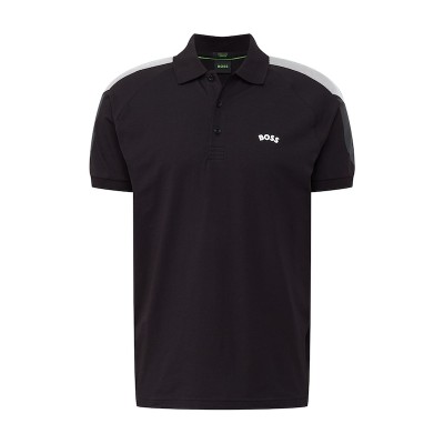 Men Plus sizes | BOSS ATHLEISURE Shirt 'Paule Naps' in Black - TY26534
