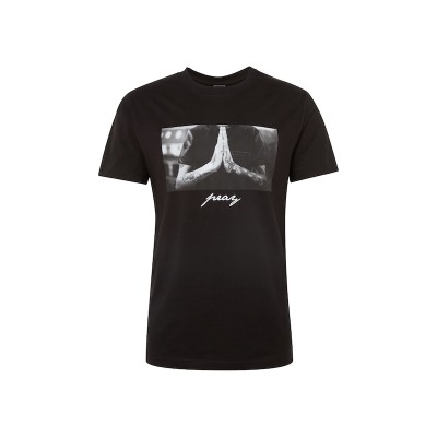 Men Plus sizes | Mister Tee Shirt 'Pray' in Black - IZ41259