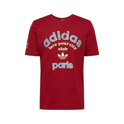 Men T-shirts | ADIDAS ORIGINALS Shirt 'COLL' in Bordeaux - TZ10862