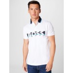 Men T-shirts | BOSS ATHLEISURE Shirt 'Pavel' in White - VQ25271
