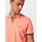 Men T-shirts | BOSS ATHLEISURE Shirt 'Peos' in Pastel Red - LW51732