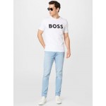 Men T-shirts | BOSS Casual Shirt 'Thinking' in White - RV03635